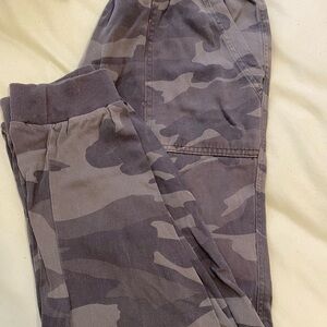 Splendid Camouflage Jogger Pants